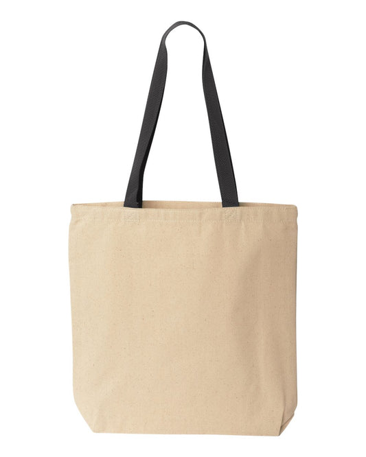 Tote with Contrast-Color