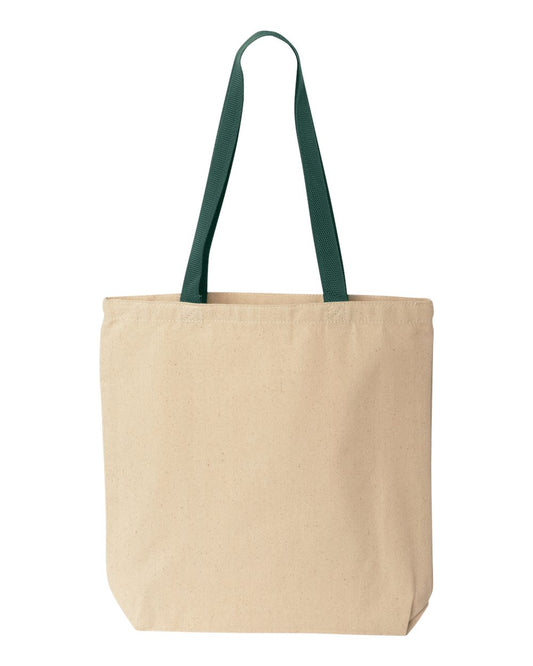 Tote with Contrast-Color
